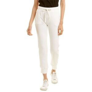 🌟AMO🌟 DRAWSTRING COTTON SWEATPANT JOGGERS OFF WHITE SZ L